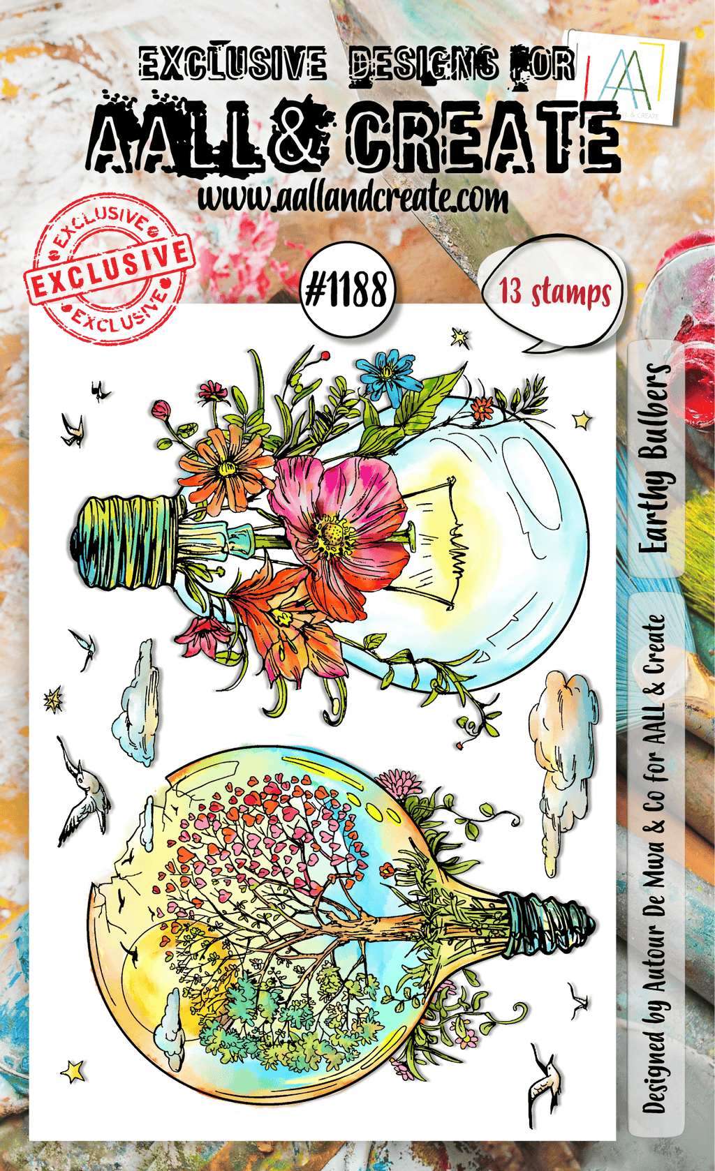Earthy Bulbers - #1188 - Stamp Set - July 2024 image 0