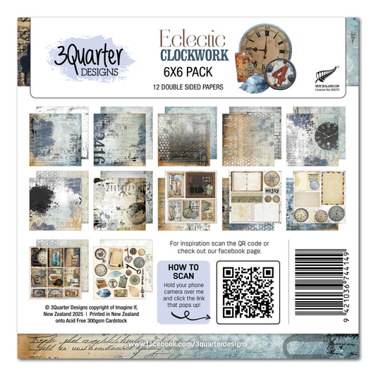 Eclectic Clockwork-  6x6 May Release image 0