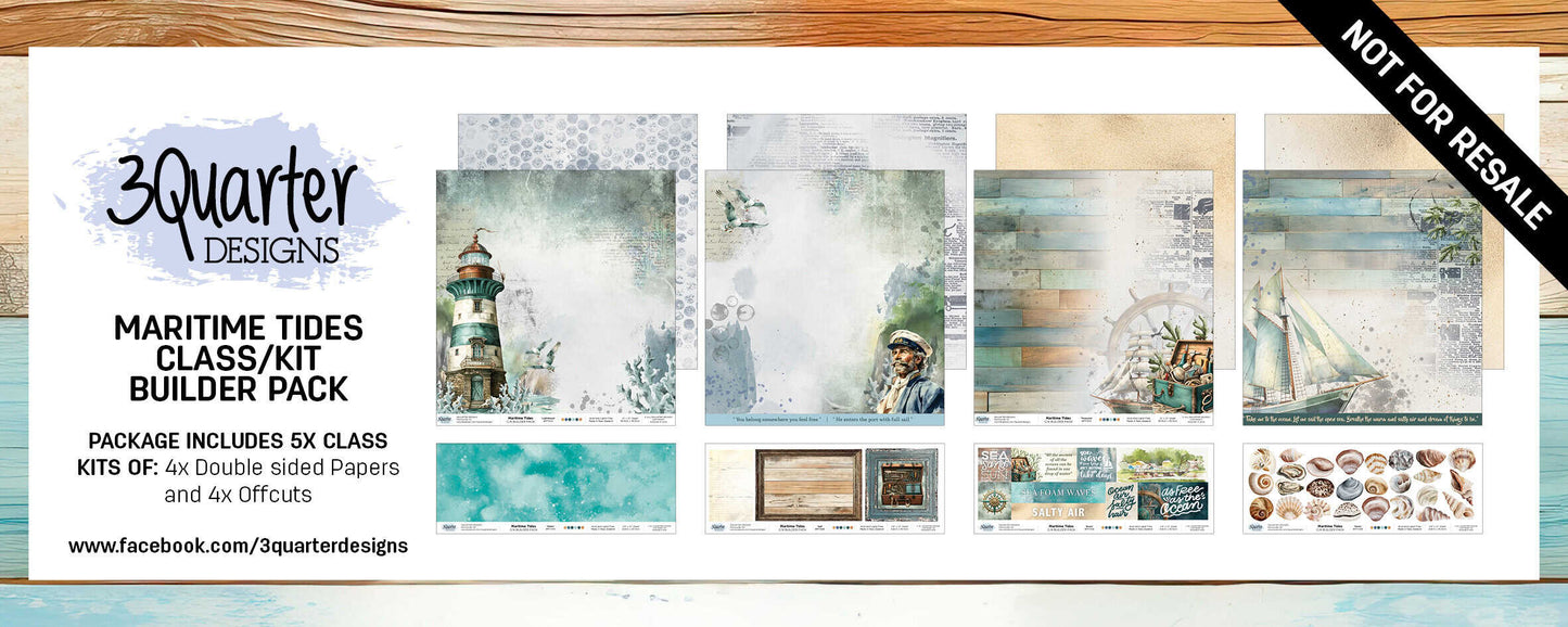 Maritime Tides Class/ Kit Builder Pack- June release image 0