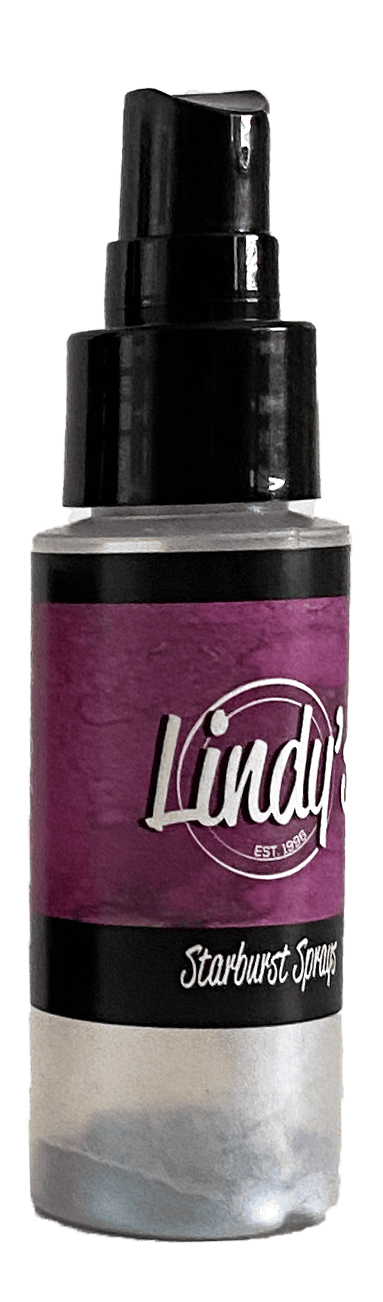 Sweet Violet Purple Teal Starburst Spray image 0
