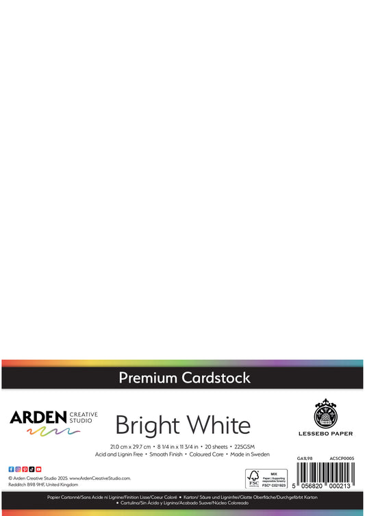 Premium Cardstock-Bright White image 0