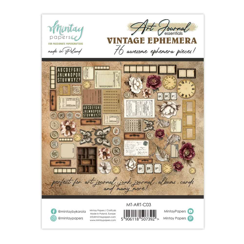 Art Journal Essentials - Vintage Ephemera image 1