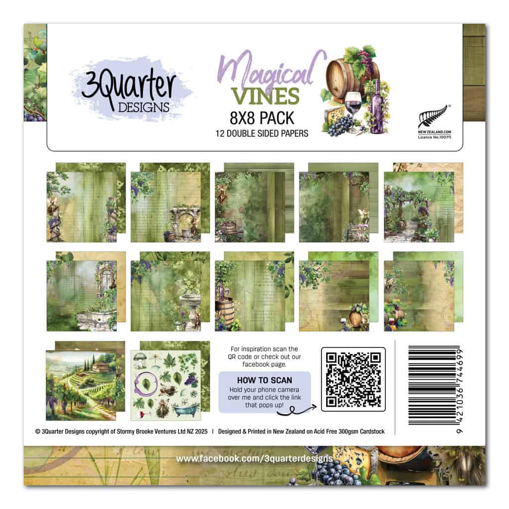Magic Vines 8x8 - September Release image 0