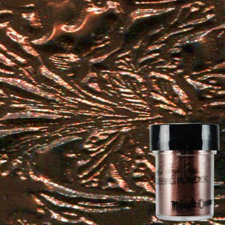 Midnight Copper Obsidian - Embossing Powder image 0
