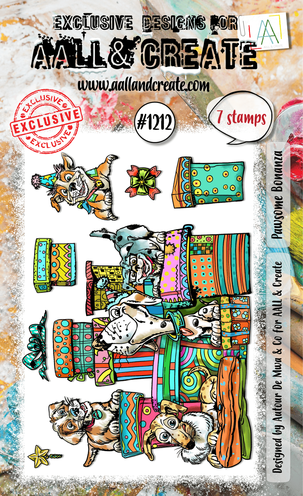 Pawsome Bonanza - #1212 - Stamp- August 2024 image 0