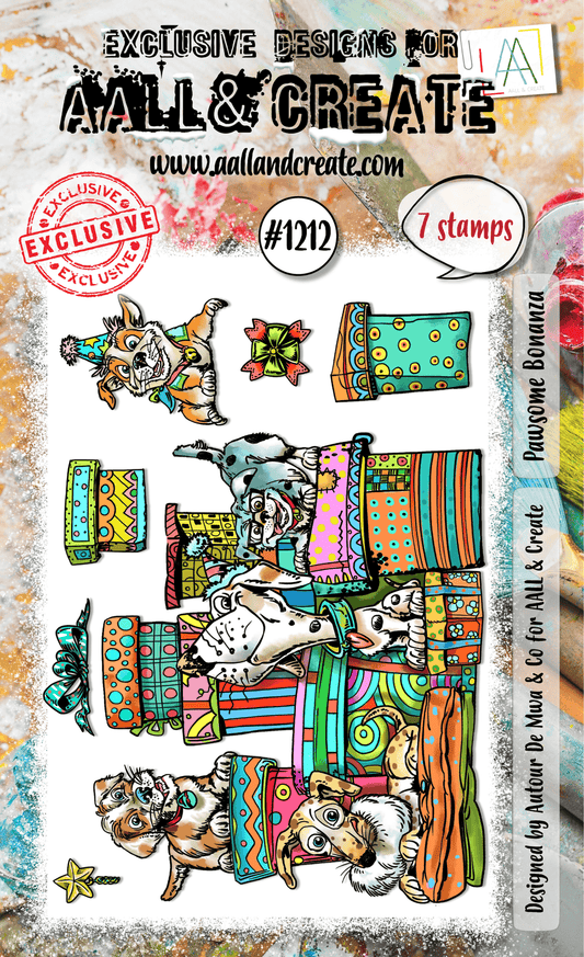 Pawsome Bonanza - #1212 - Stamp- August 2024 image 0