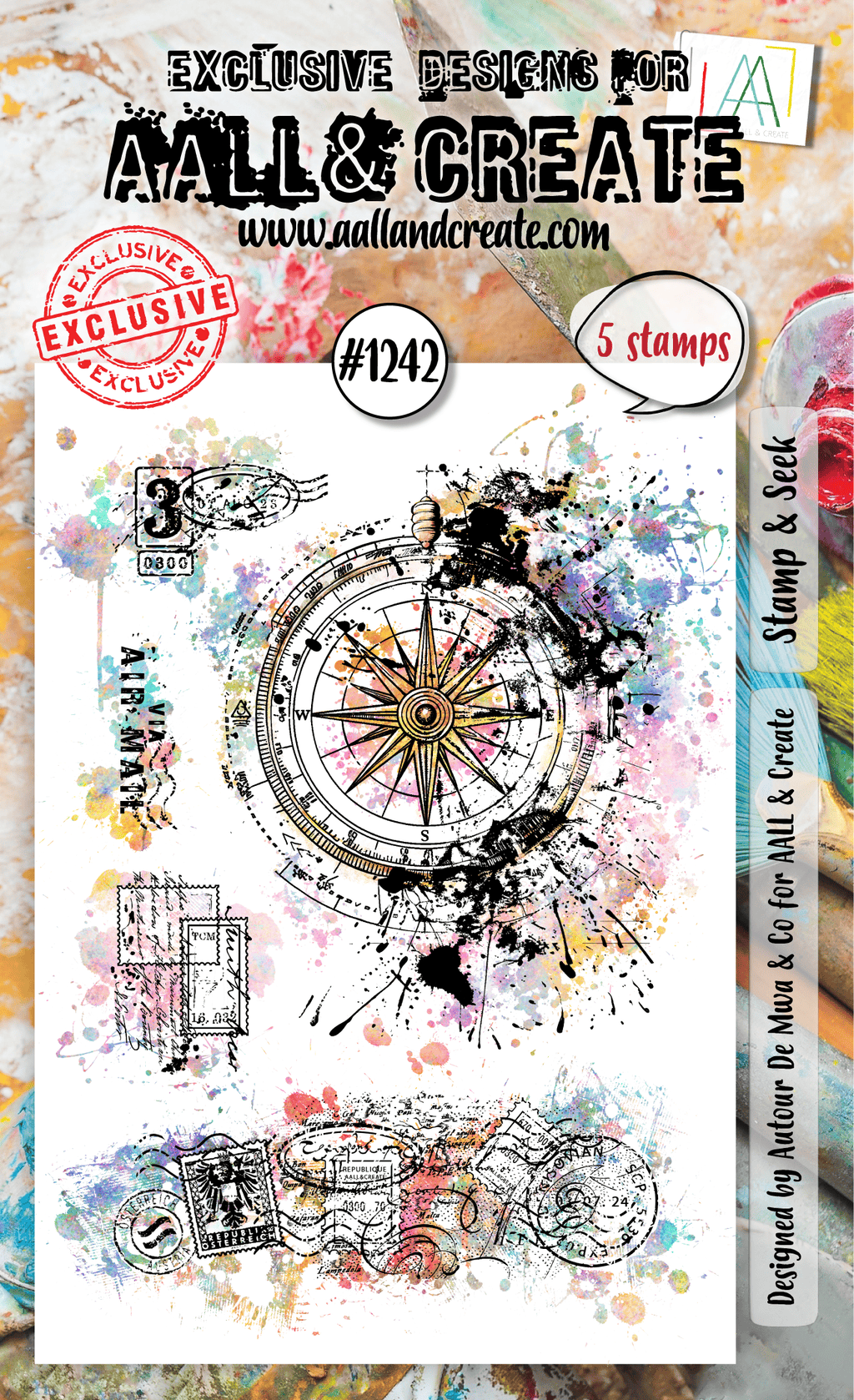 Stamp & Seek - #1242 - Stamp- September 2024 image 0