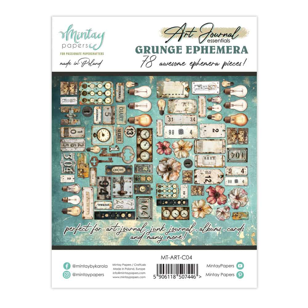 Art Journal Essentials - Grunge Ephemera image 1
