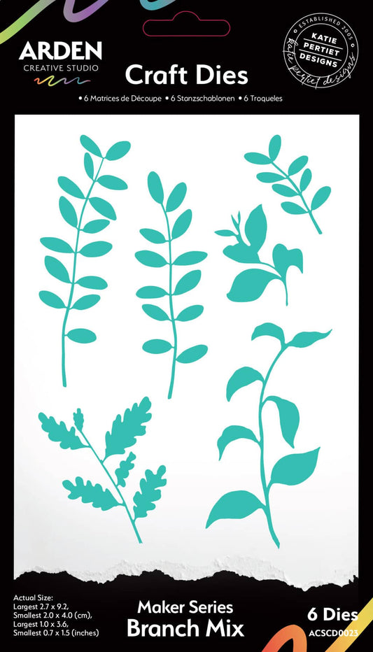 Maker Series Branch Mix Craft Die Set image 0