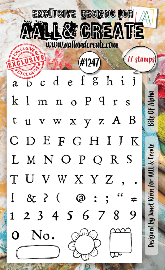 Bits Of Alpha- #1247 - Stamp- October 2024 image 0