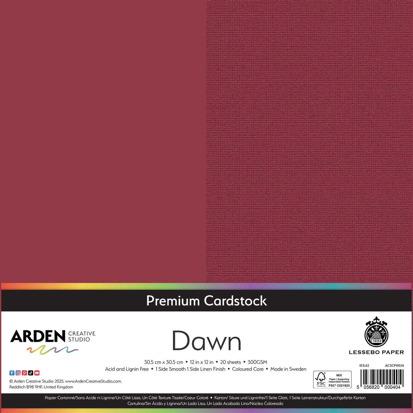 Premium Cardstock-Dawn 12in image 0