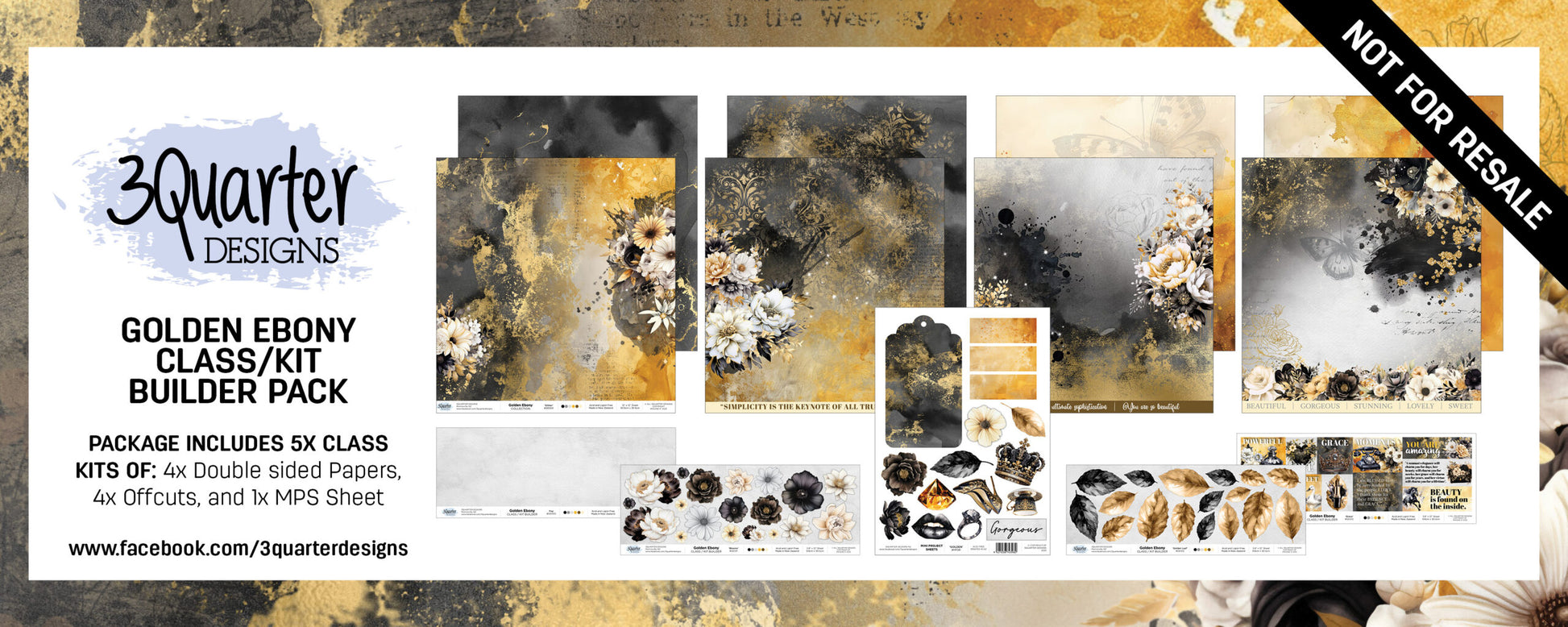 Golden Ebony Class/ Kit Builder Pack- April release image 0