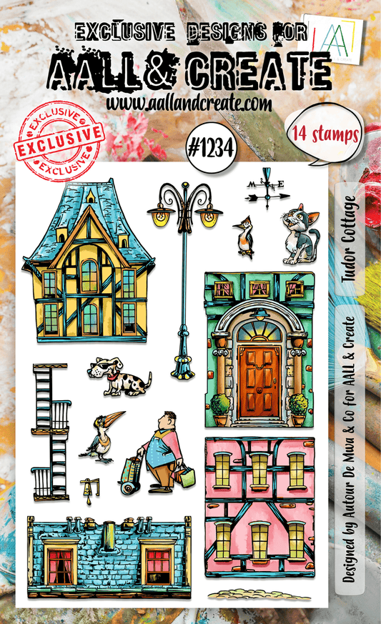 Tudor Cottage - #1234 - Stamp Set - July 2024 image 0