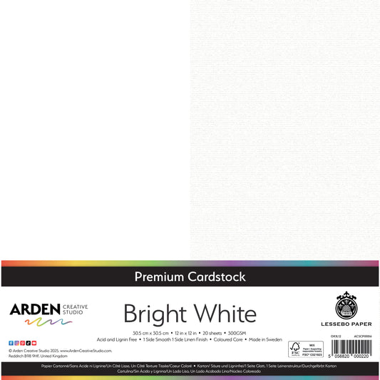 Premium Cardstock-Bright White 12in image 0