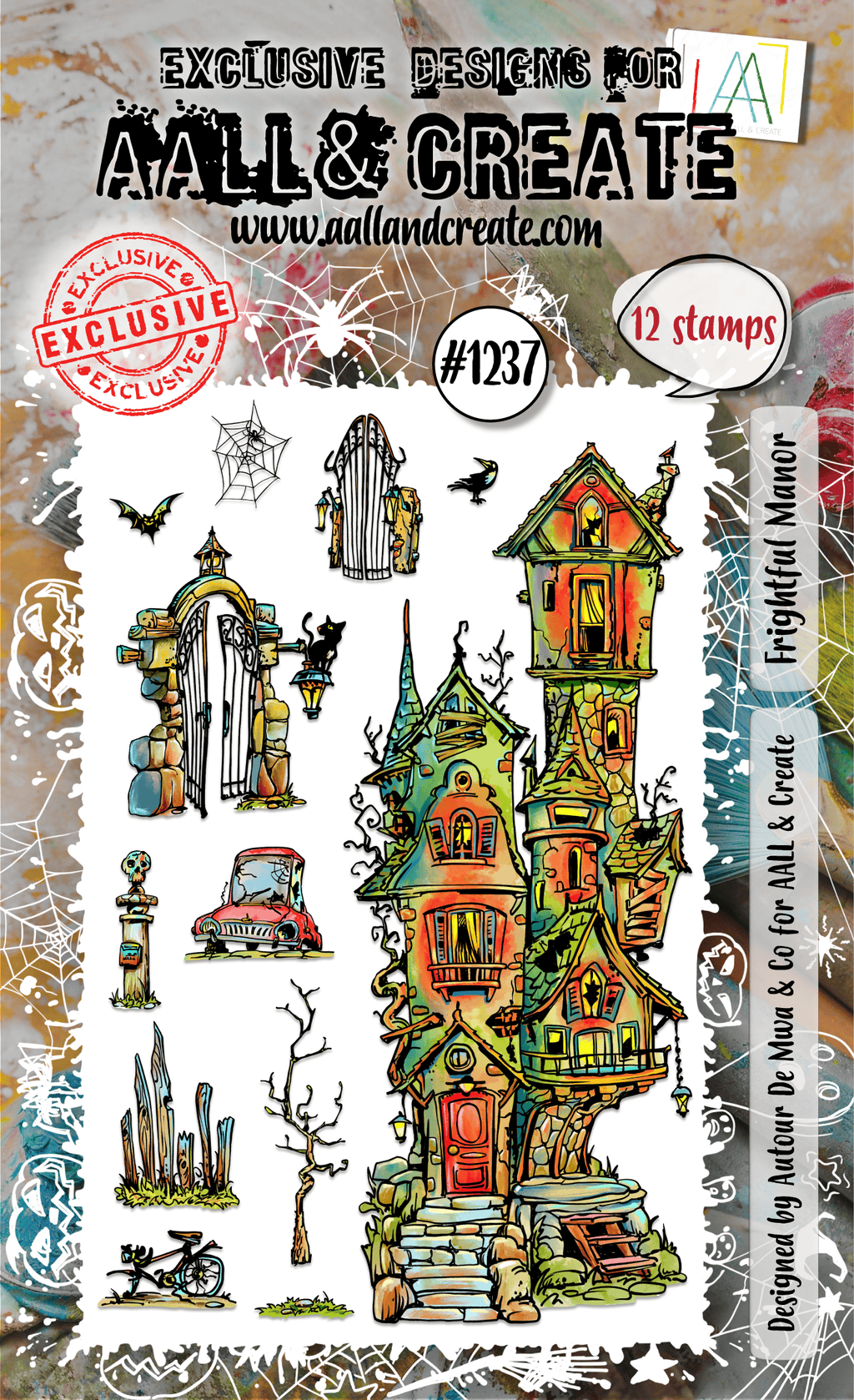 Frightful Manor - #1237 - Stamp- August 2024 image 0