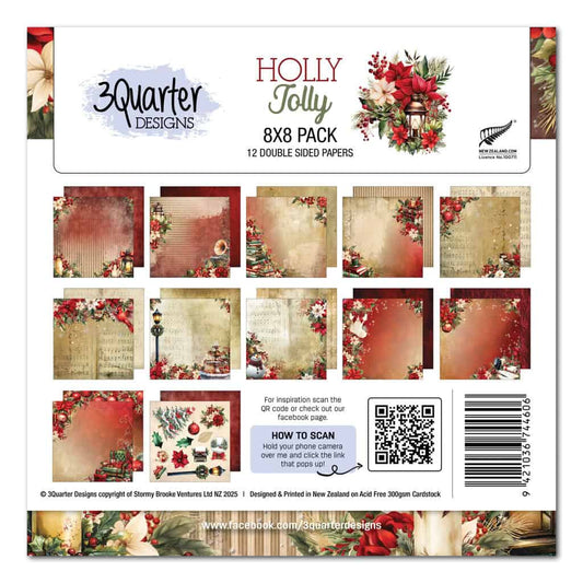 Holly Jolly 8x8 - August Release image 0