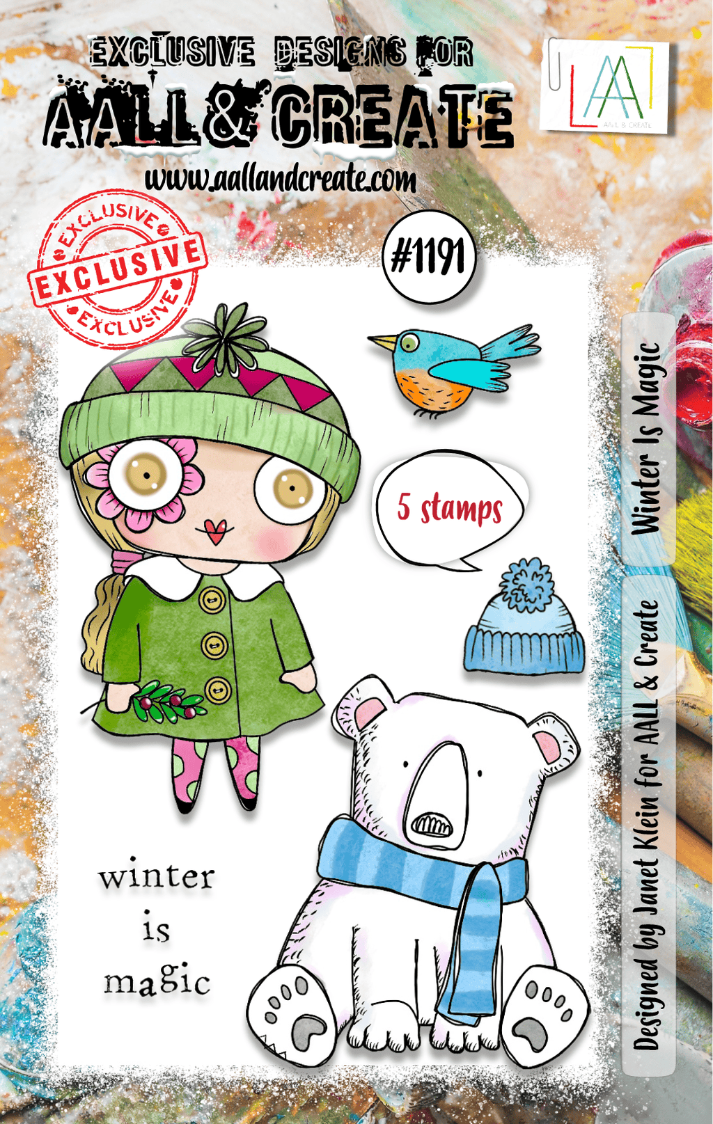 Winter Is Magic - #1191 - Stamp- August 2024 image 0