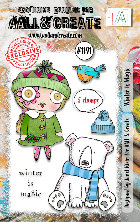 Winter Is Magic - #1191 - Stamp- August 2024 image 0