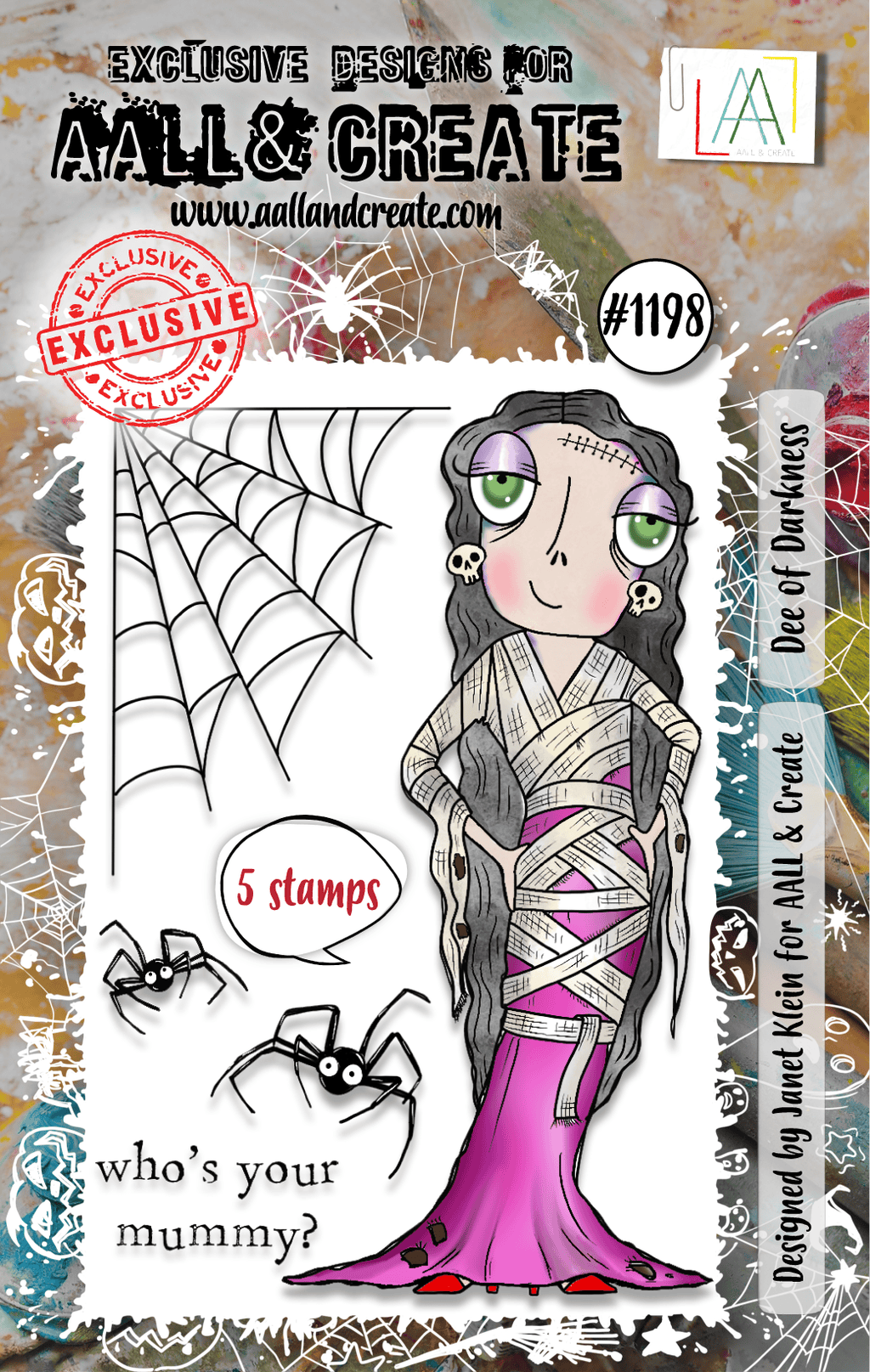 Dee Of Darkness - #1198 - Stamp- August 2024 image 0