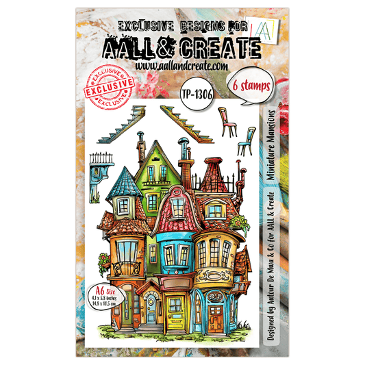 Miniature Mansions - #1306- Stamp- July 2025 image 0