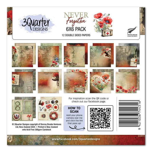 Never Forgotten 6x6 - June Release image 0