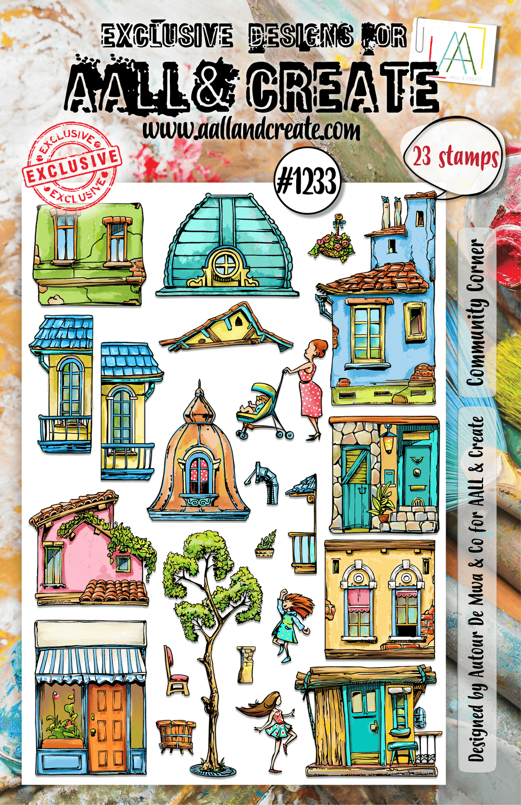 Community Corner - #1233 - Stamp Set - July 2024 image 0
