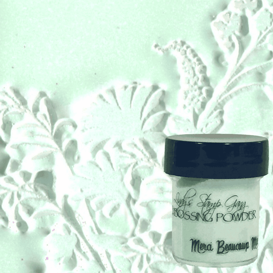 Merci Beaucoup Mint - Embossing Powder image 0