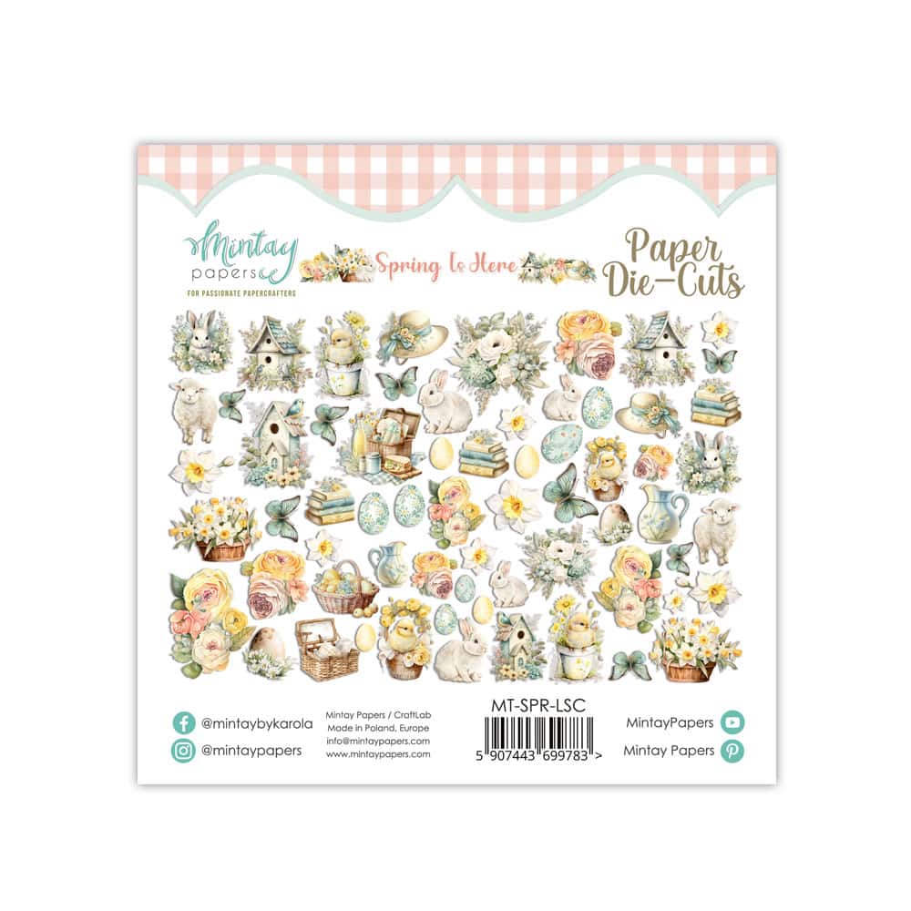 Spring is Here-die cuts image 1