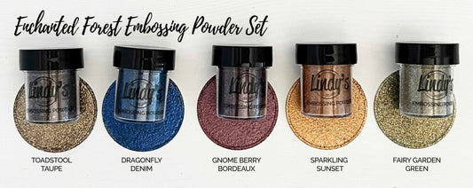 Enchanted Forest  - Embossing Powder Set image 0