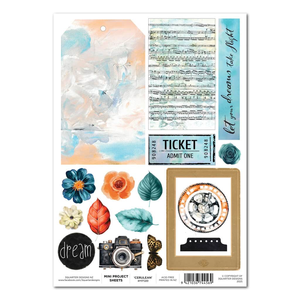 Cerulean Score -Mini Project Sheet - August Release image 0