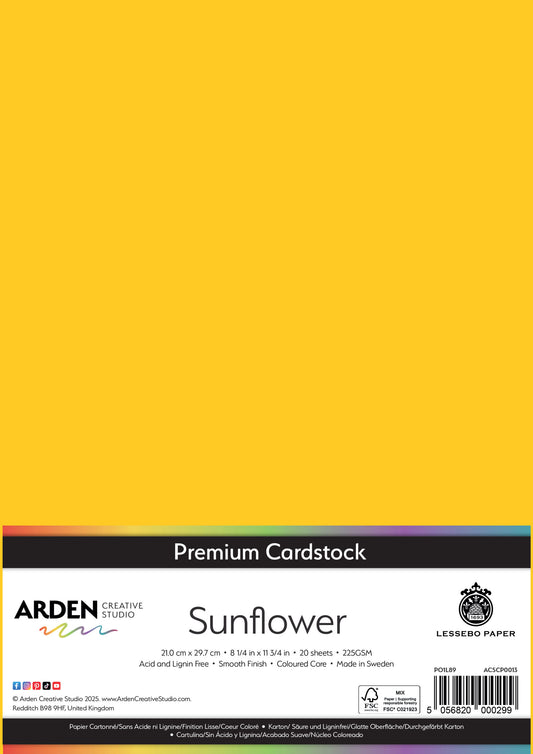 Premium Cardstock-Sunflower image 0