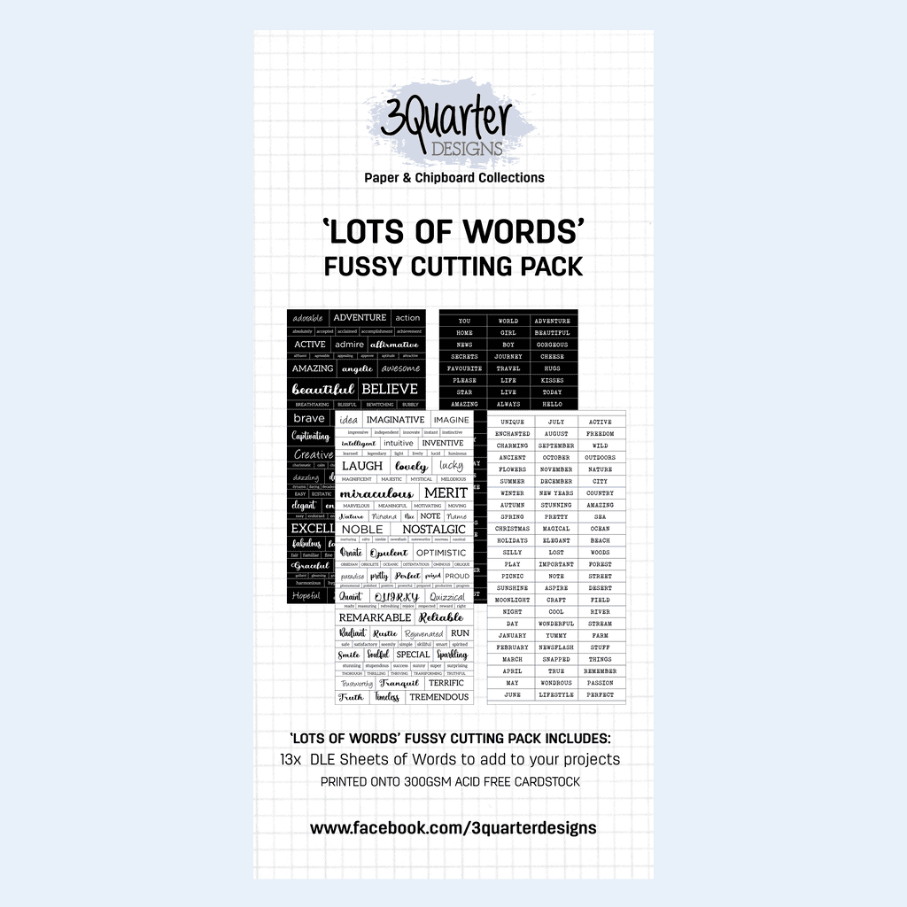 Lots Of Words-April Release image 0
