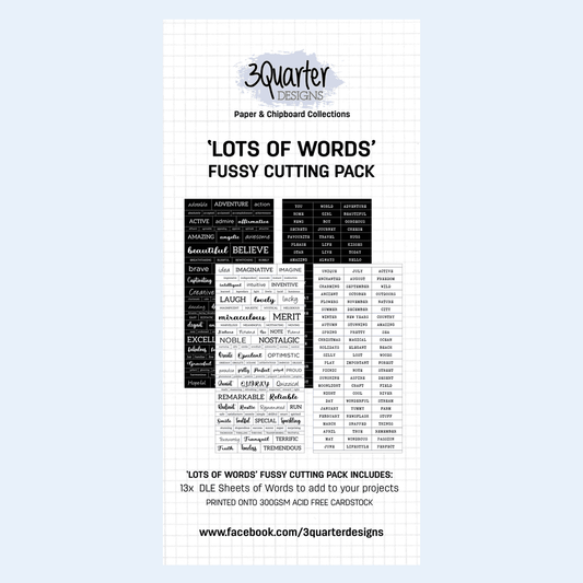 Lots Of Words-April Release image 0