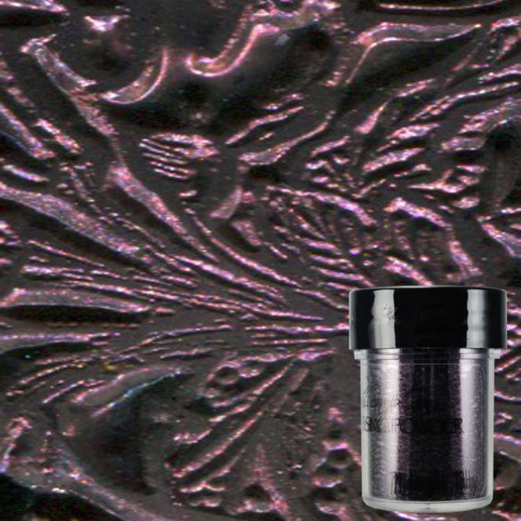 Midnight Ruby Obsidian - Embossing Powder image 0