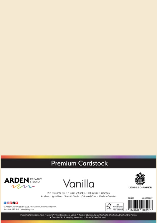 Premium Cardstock-Vanilla image 0