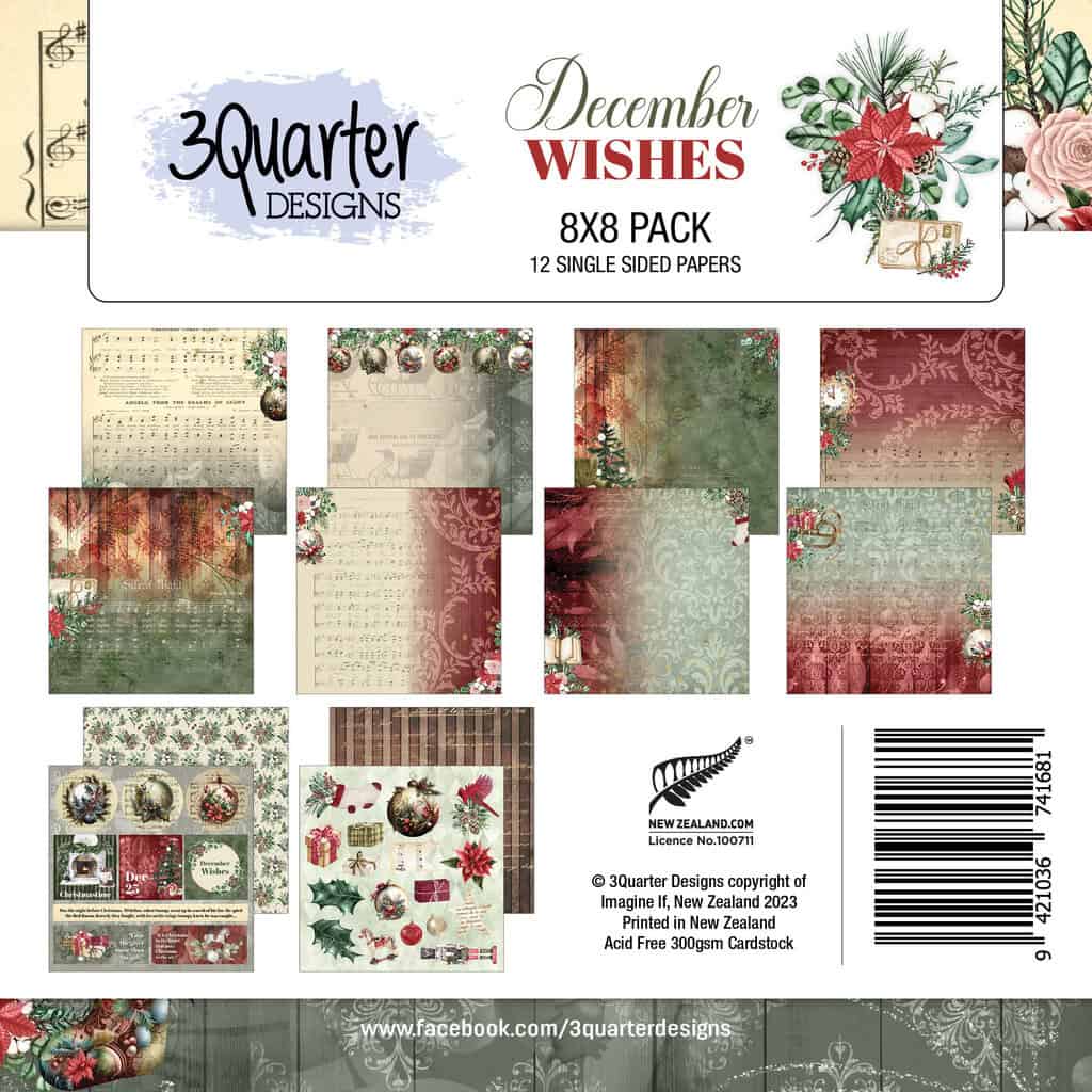 December Wishes 8x8- September Release image 0