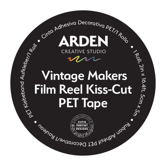 Vintage Maker Film Reel Kiss-cut Pet Tape image 0