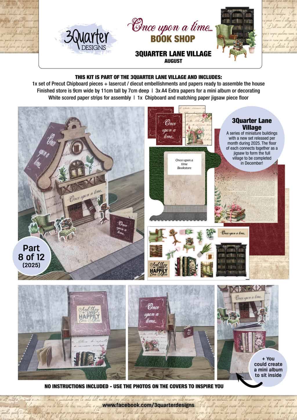 Once Upon A Time Bookshop - Lane Village- August Release image 0