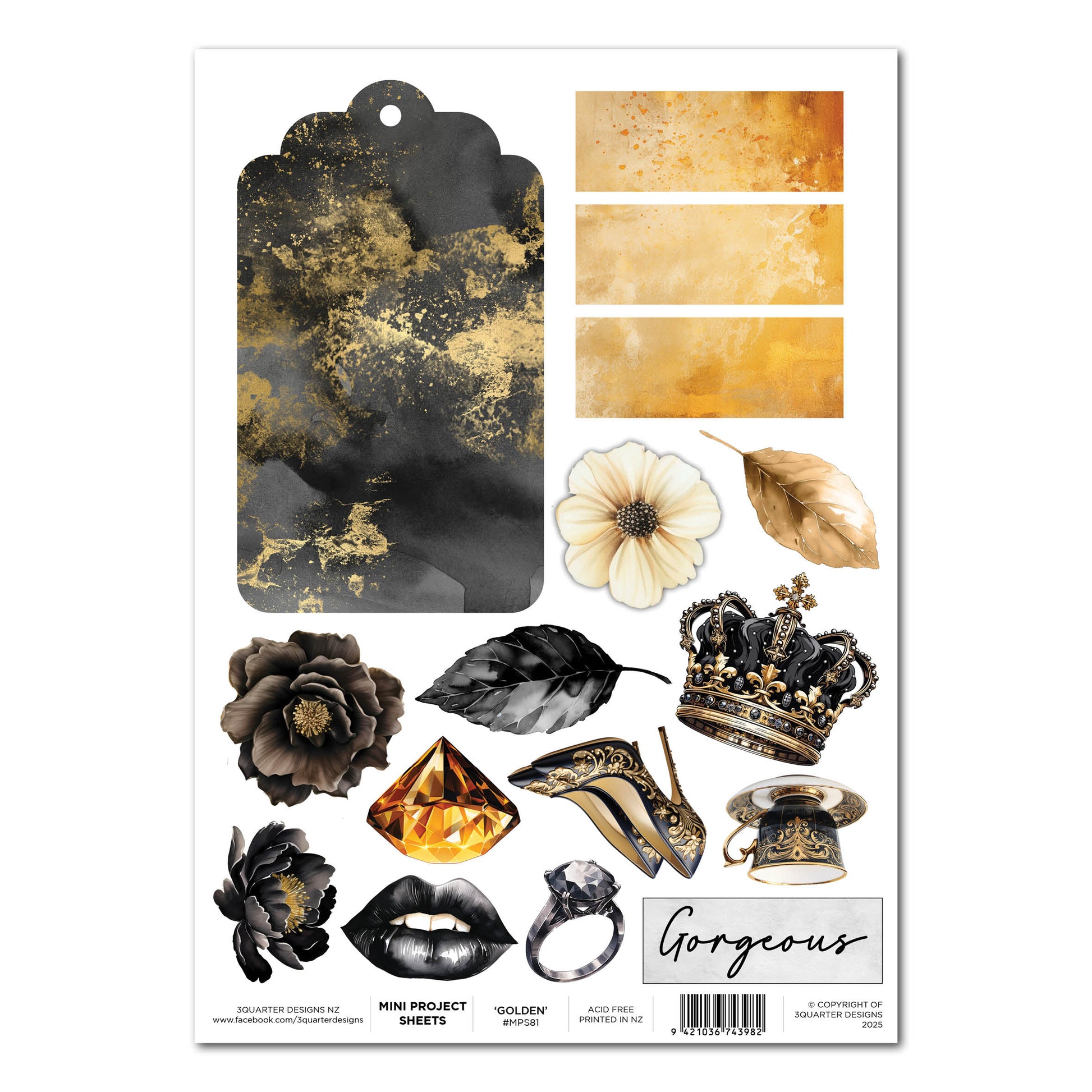 Golden Ebony-Mini Project Sheet - April Release image 0