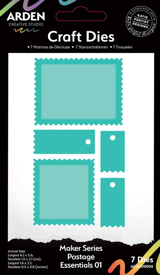 Maker Series Postage Essentials 01-Craft Die Set