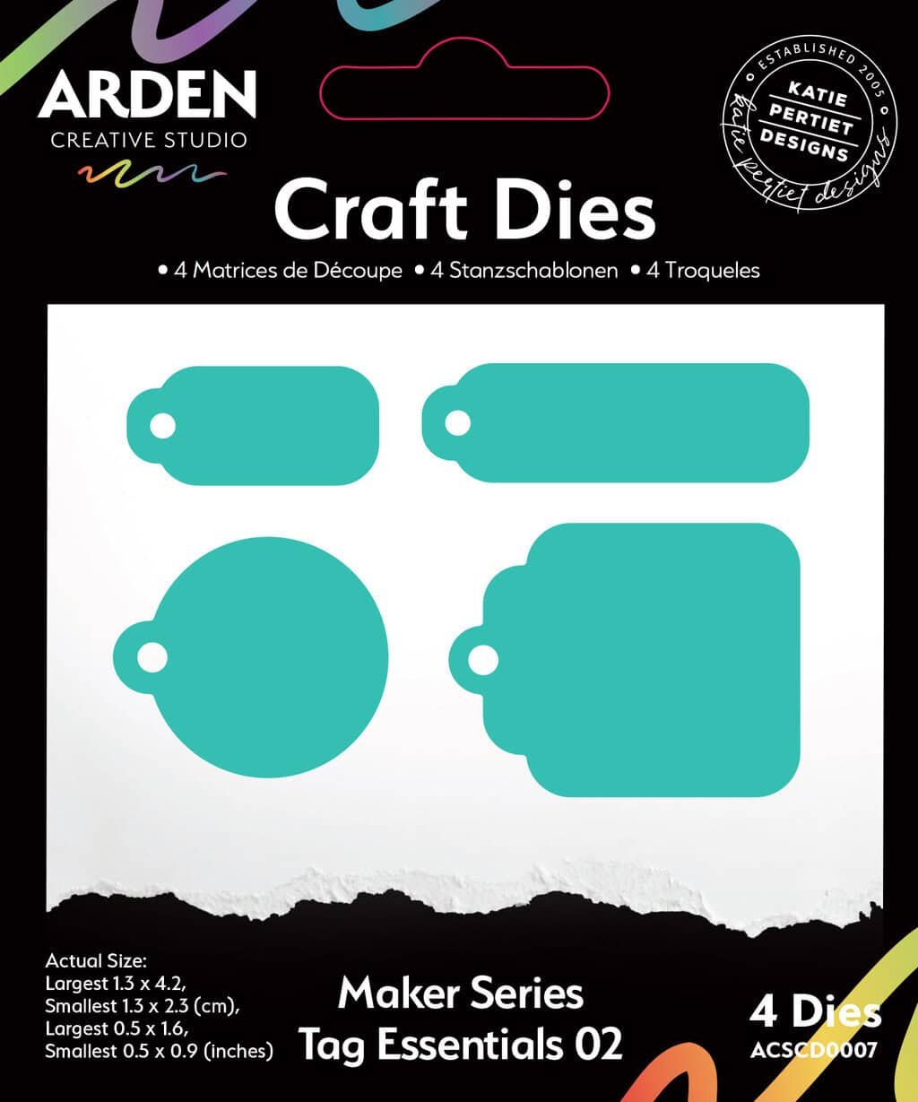 Maker Series Tag Essentials 02-Craft Die Set