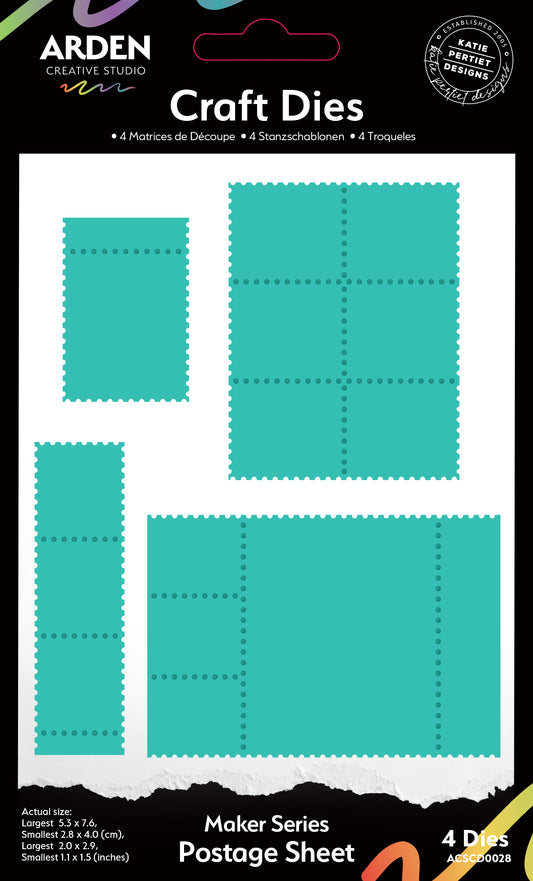 Maker Series Postage Sheet Craft Die Set