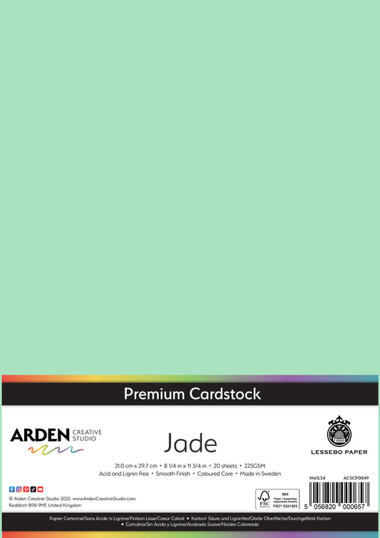 Premium Cardstock-Jade