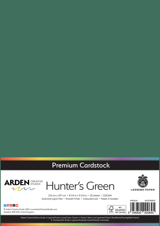 Premium Cardstock-Hunter's Green