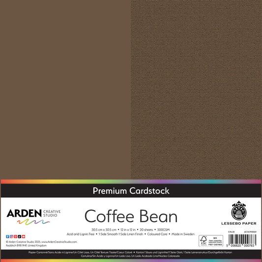 Premium Cardstock-Coffee Bean 12in