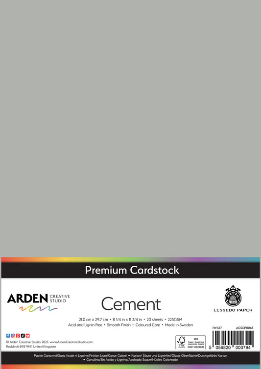 Premium Cardstock-Cement