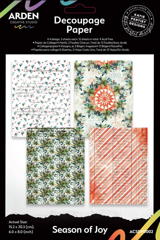 Season of Joy Decoupage Paper