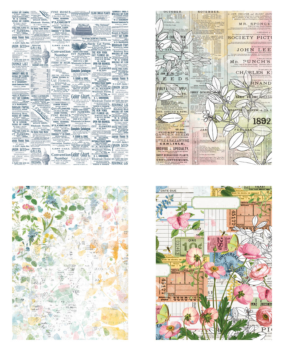 Field Notes Decoupage Paper