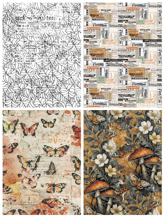 Wicked Woods Decoupage Paper