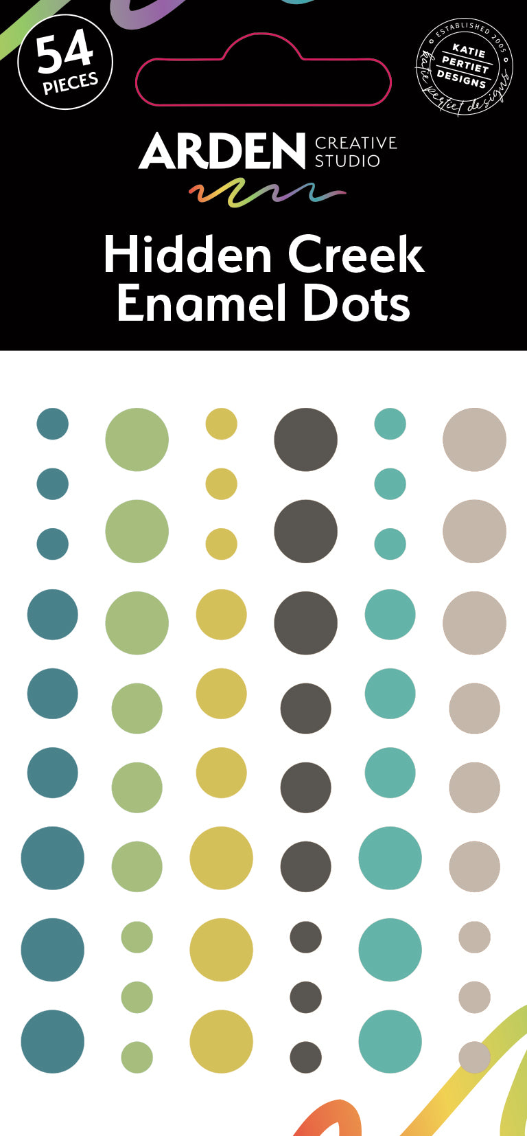 HIDDEN CREEK Enamel Dots